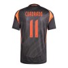 Maillot de Supporter Colombie Juan Cuadrado 11 Extérieur 2024 Pour Homme